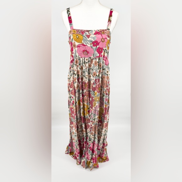 NATURAL LIFE Vibrant Floral Maxi Skirt - Picture 3 of 12